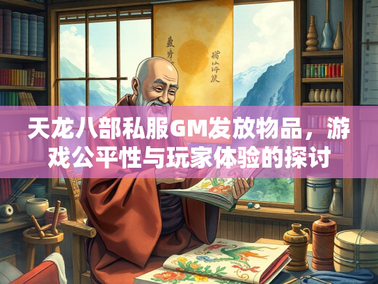 天龙八部私服GM发放物品，游戏公平性与玩家体验的探讨
