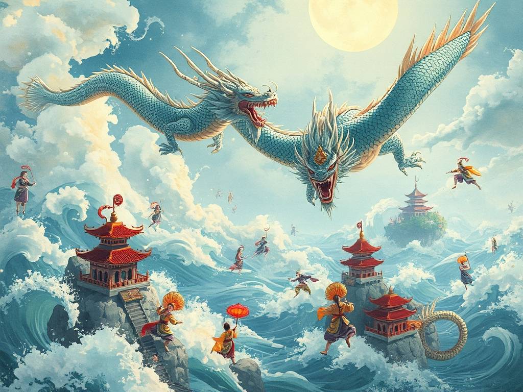 龙腾四海，天龙八部私服背后的江湖风云