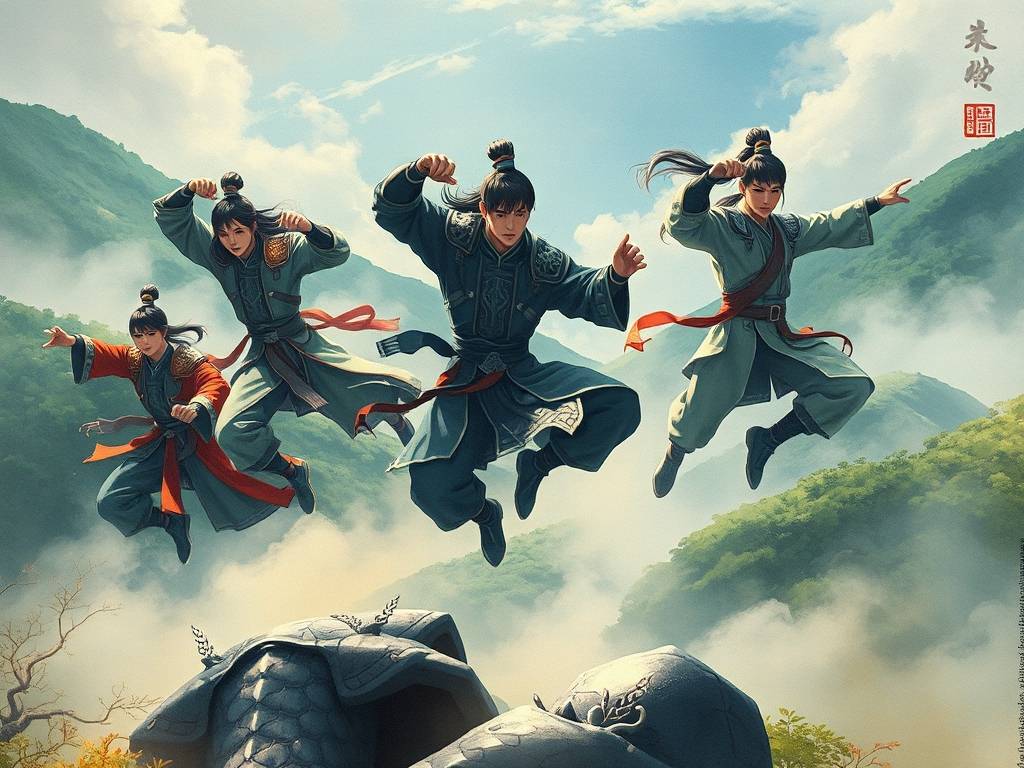 洪湖天龙八部SF，怀旧与创新的武侠世界  第3张