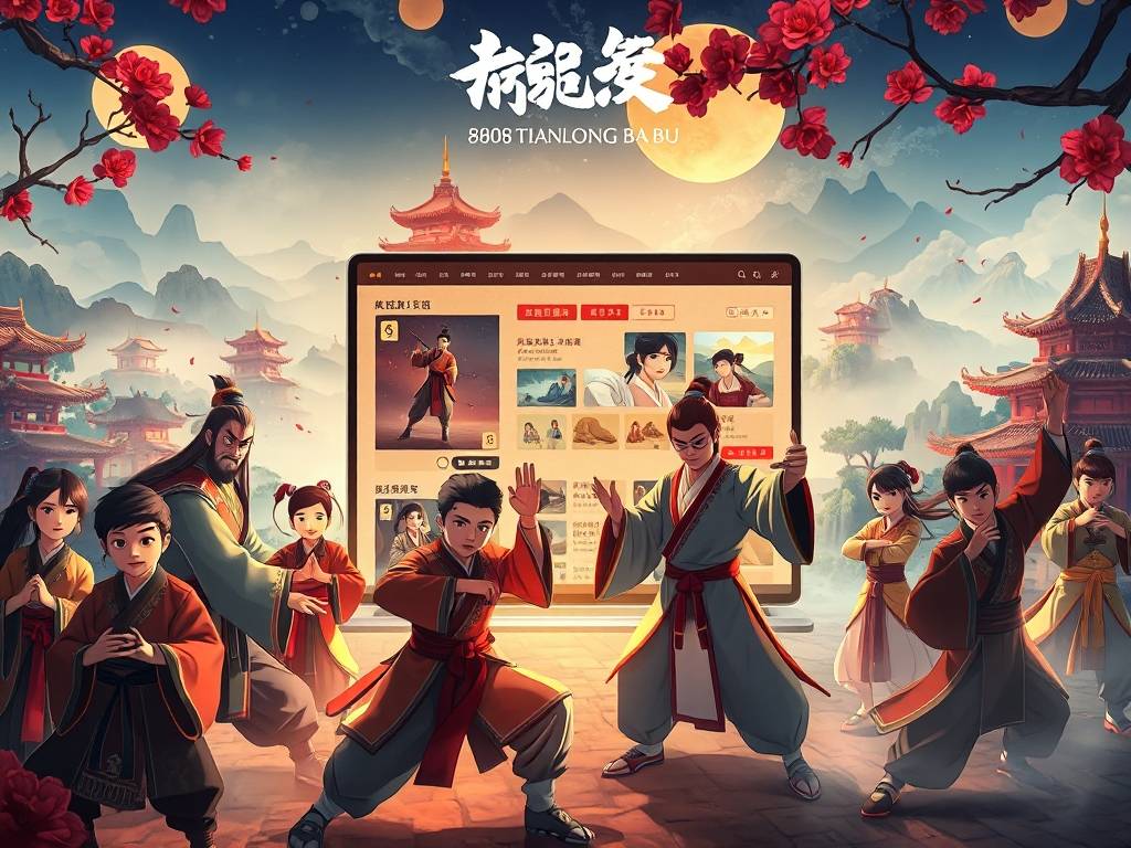 888天龙八部发布网，经典武侠游戏的数字传承  第2张