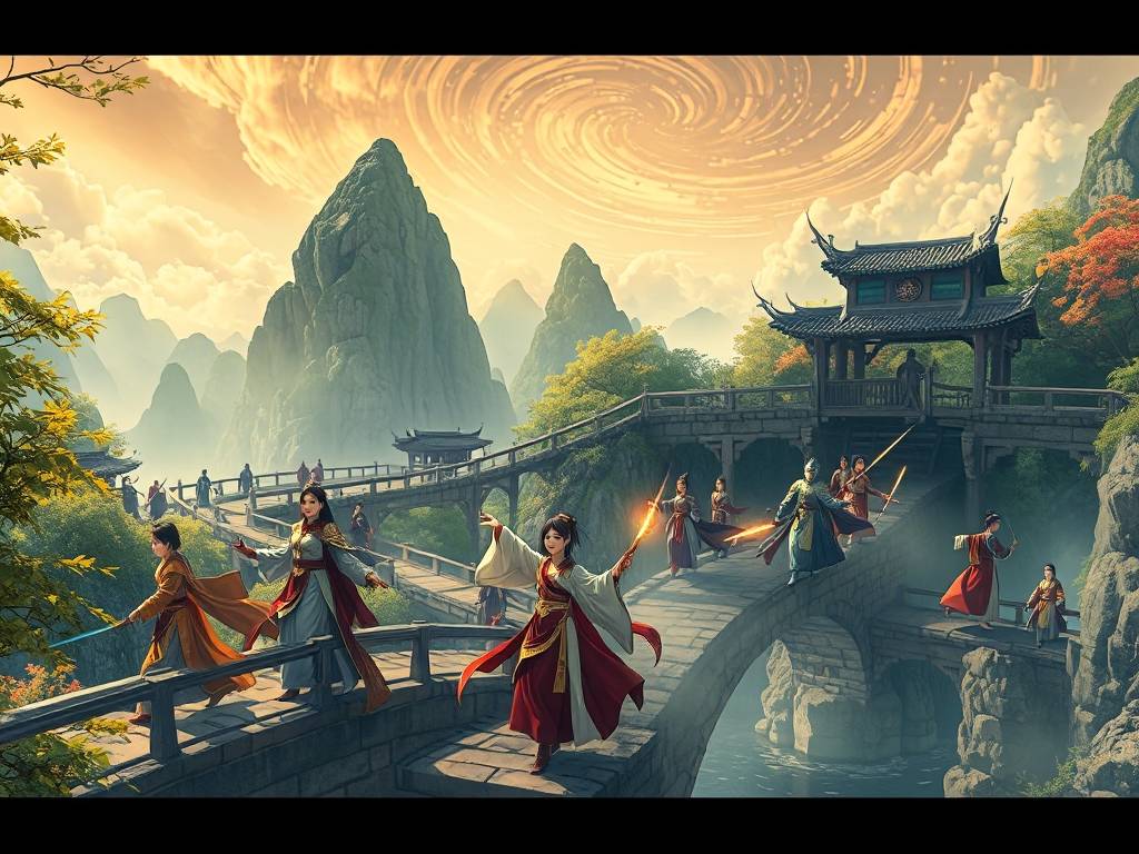 丽江天龙八部SF，虚拟江湖中的武侠梦与现实交织