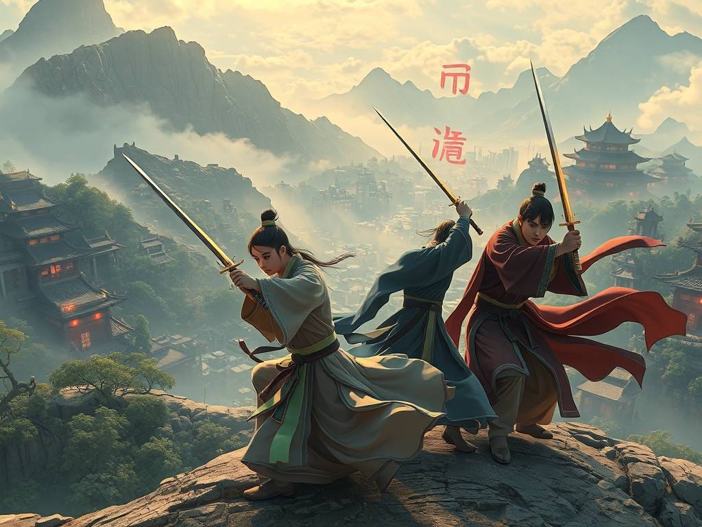 久游天龙八部SF，重温经典武侠世界的独特魅力  第3张