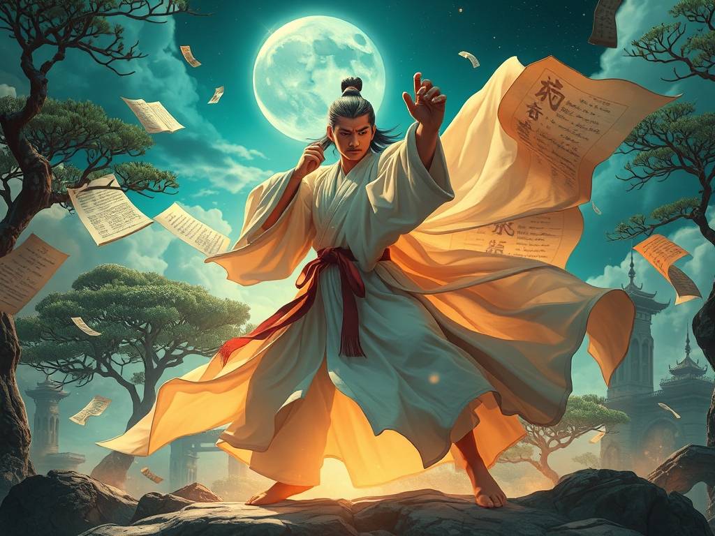 天龙八部SF无字谱，虚拟江湖中的武学奥秘与现实启示  第4张