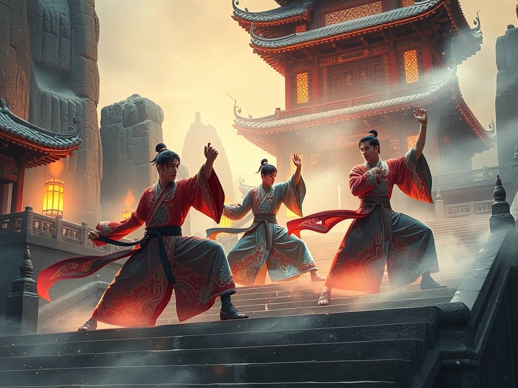 时光深处的江湖梦，SF天龙八部怀旧照片中的武侠记忆  第3张