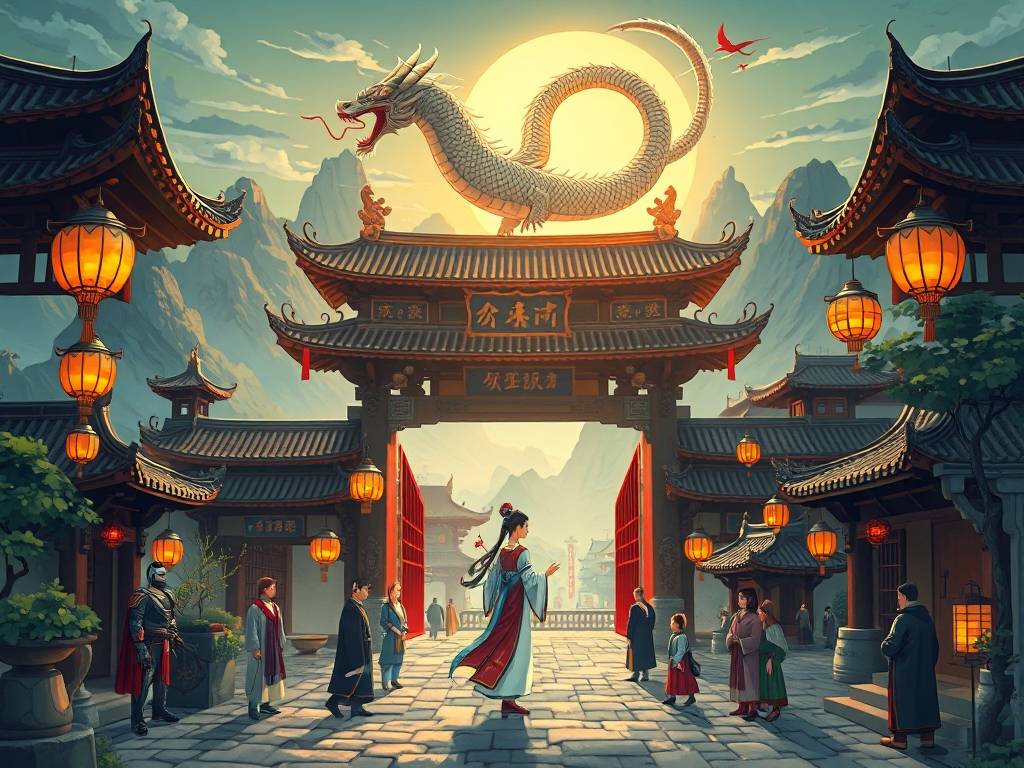 龙门客栈与SF天龙八部，武侠世界的奇幻碰撞  第5张