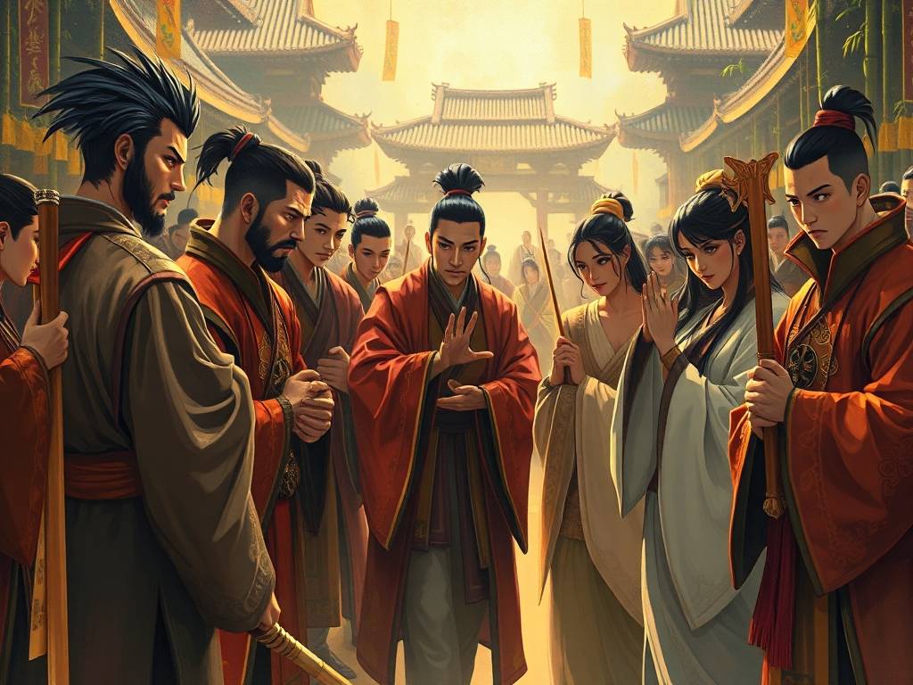 天龙八部私服工会YY，虚拟江湖中的兄弟情与权力角逐  第2张