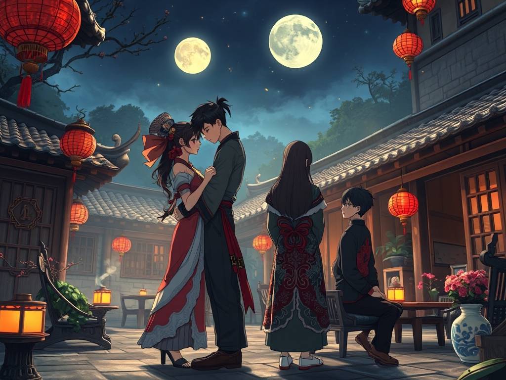 天龙八部私服情缘，虚拟江湖中的真实情感  第2张