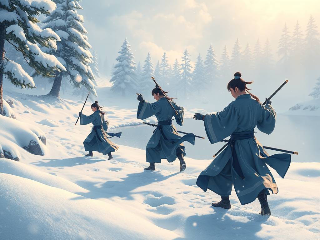 天龙八部SF雪狼湖挂机攻略，高效刷经验与资源技巧  第2张