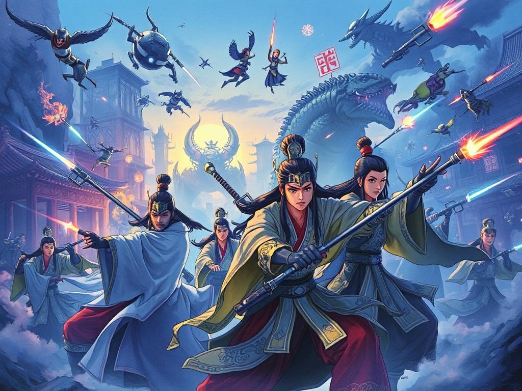 天龙八部SF超变版，经典武侠IP的另类狂欢  第2张