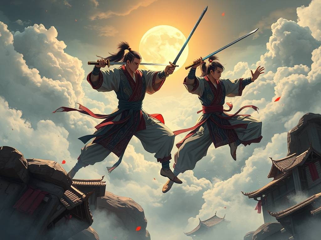 剑气护体，天龙八部私服中的独特武学与玩家体验  第4张