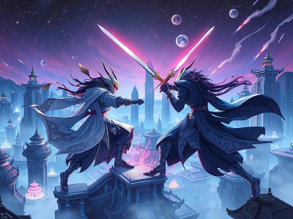 SF天龙八部之宿敌，当科幻与武侠在虚拟江湖中交锋