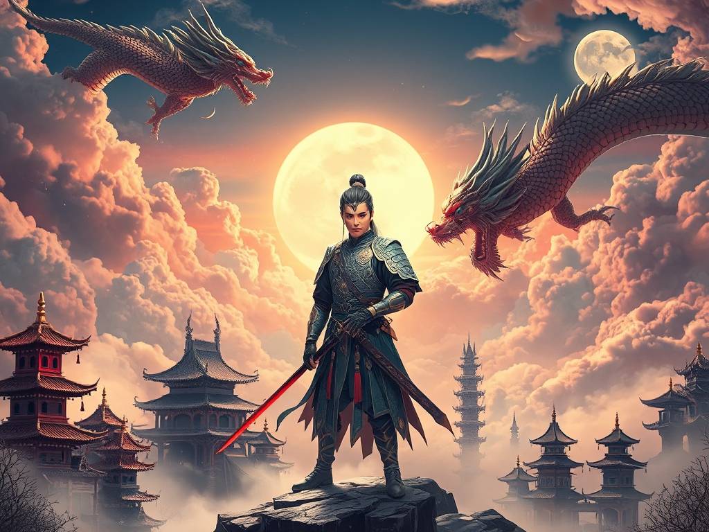 风云天龙八部SF，虚拟江湖中的武侠梦