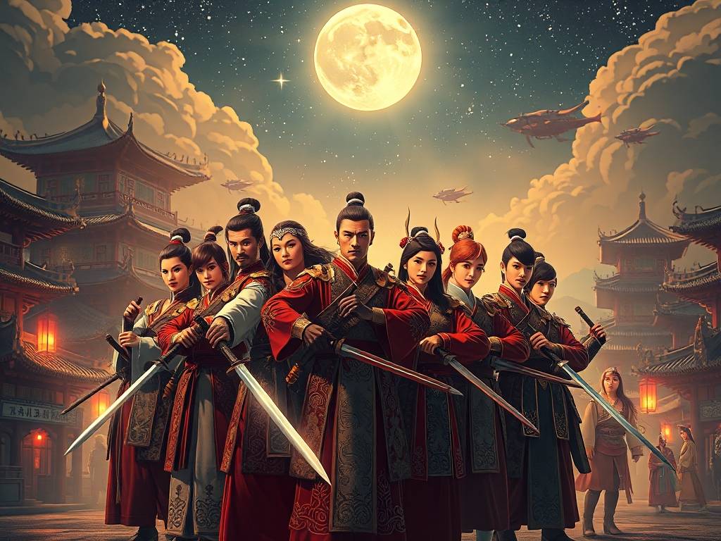 天龙八部公益SF，重温经典，共筑武侠梦