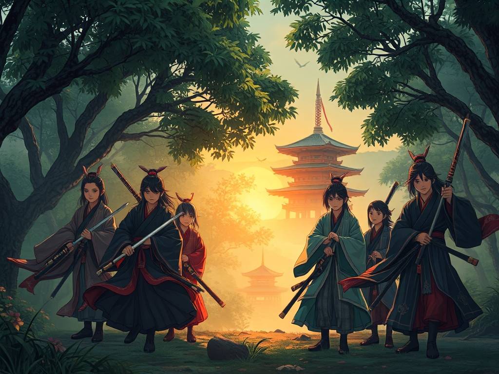 火影天龙八部私服，当忍者遇上武侠，跨次元的游戏狂欢  第2张
