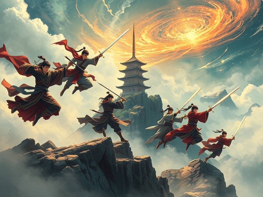 天龙八部SF，重温经典武侠世界的无限乐趣  第2张