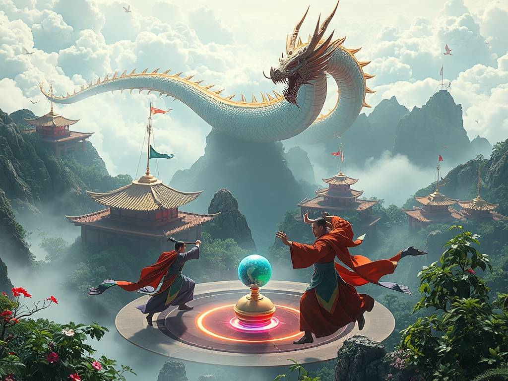 云浮天龙八部SF，怀旧武侠梦的虚拟江湖  第2张