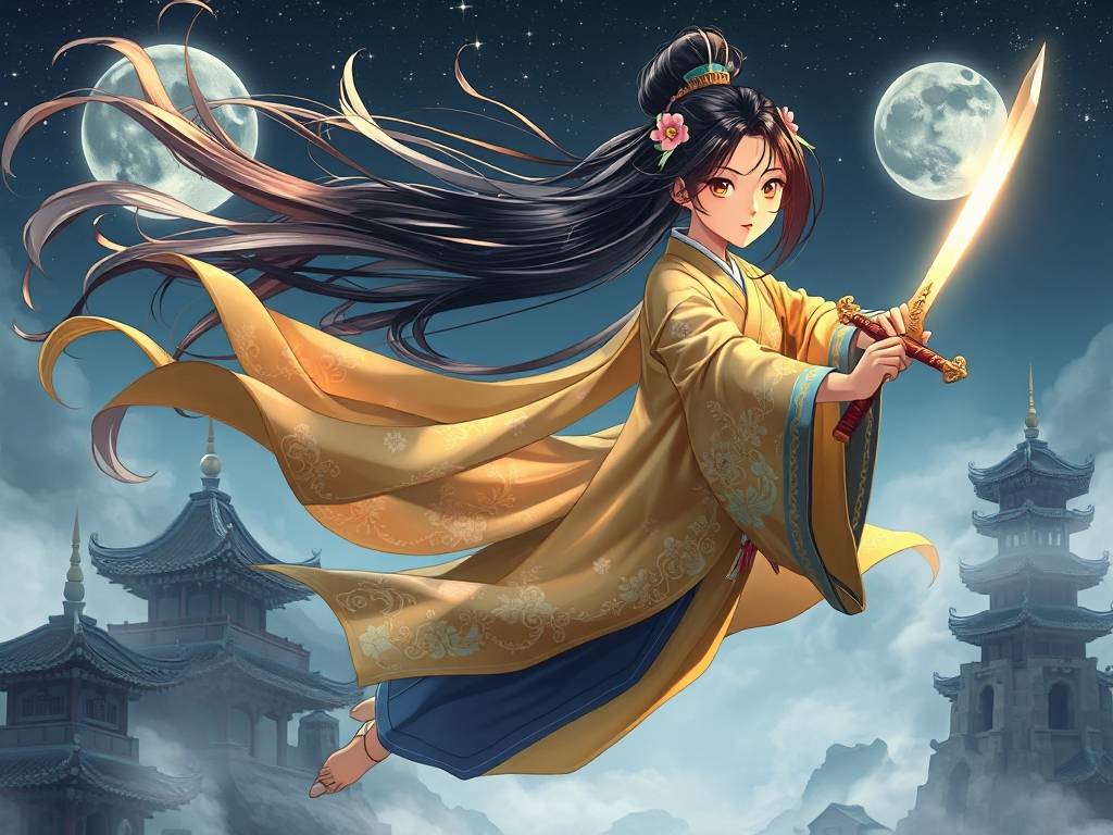 天龙八部SF燕子，虚拟江湖中的侠义传奇  第4张
