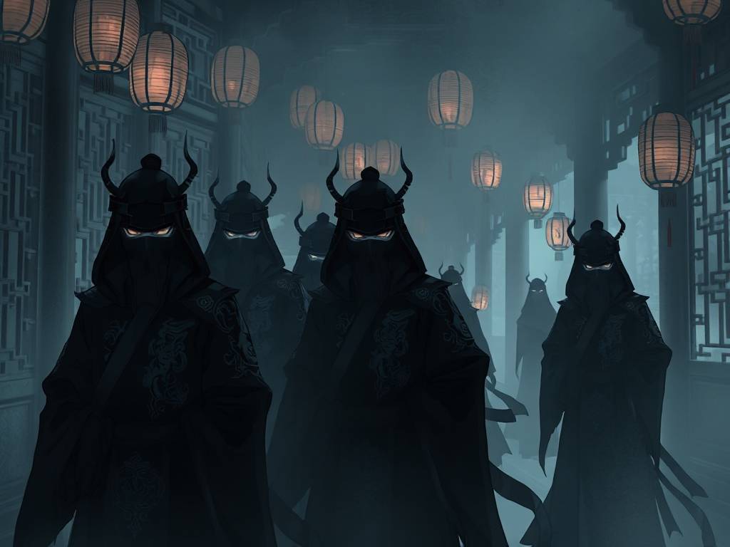 天龙八部黑纸私服，江湖背后的灰色地带  第3张