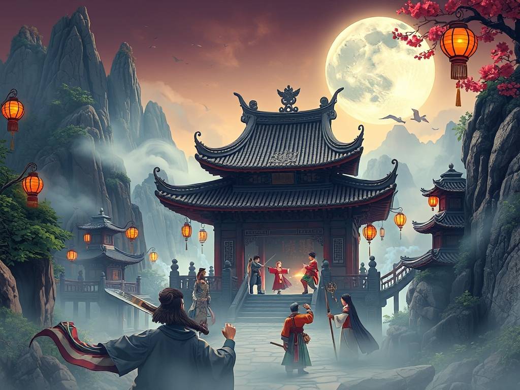 天龙八部手游SF免费版，畅游武侠世界的另一种选择