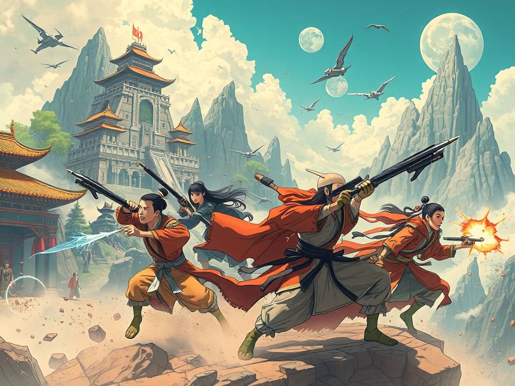 天龙八部SF微变，经典武侠的新生与挑战  第3张