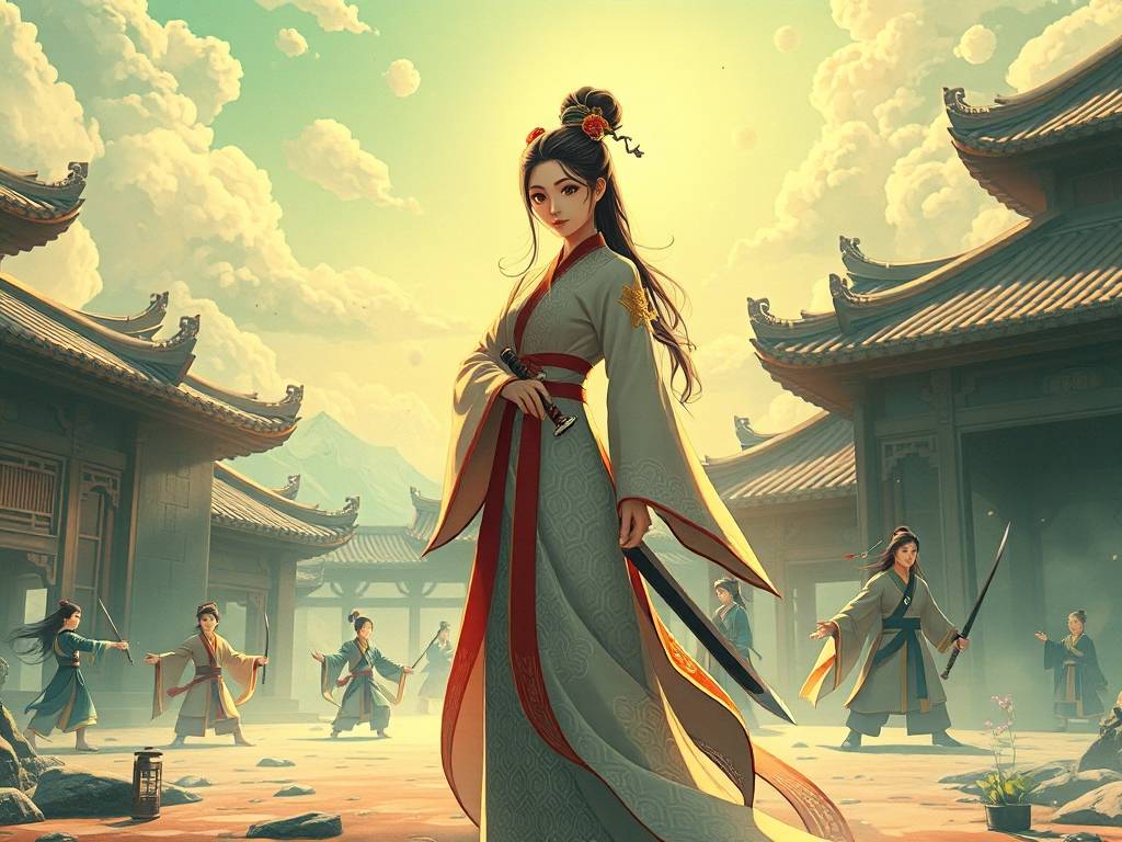 天龙八部紫薇私服，经典武侠IP的另类重生