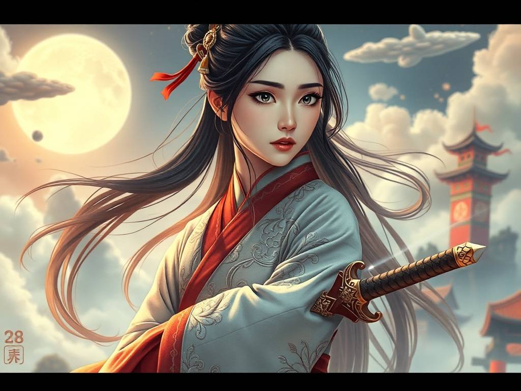 飞剑问道天龙八部私服，虚拟江湖中的剑侠传奇  第4张