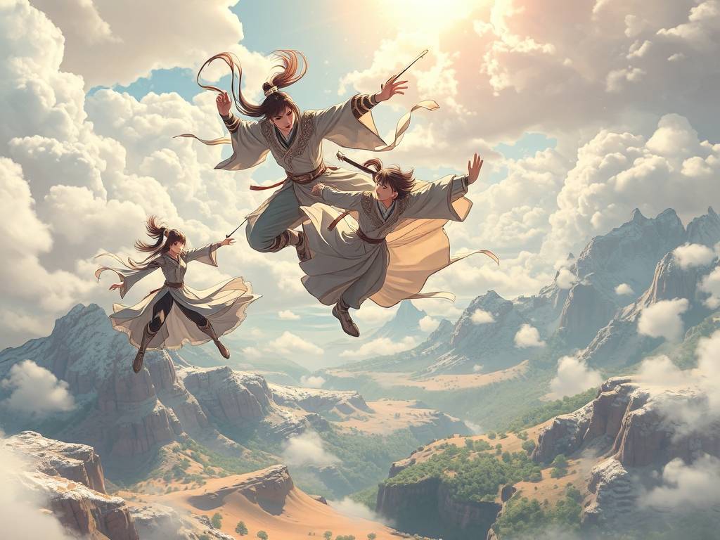套装天龙八部SF，重温经典武侠世界的全新体验  第2张