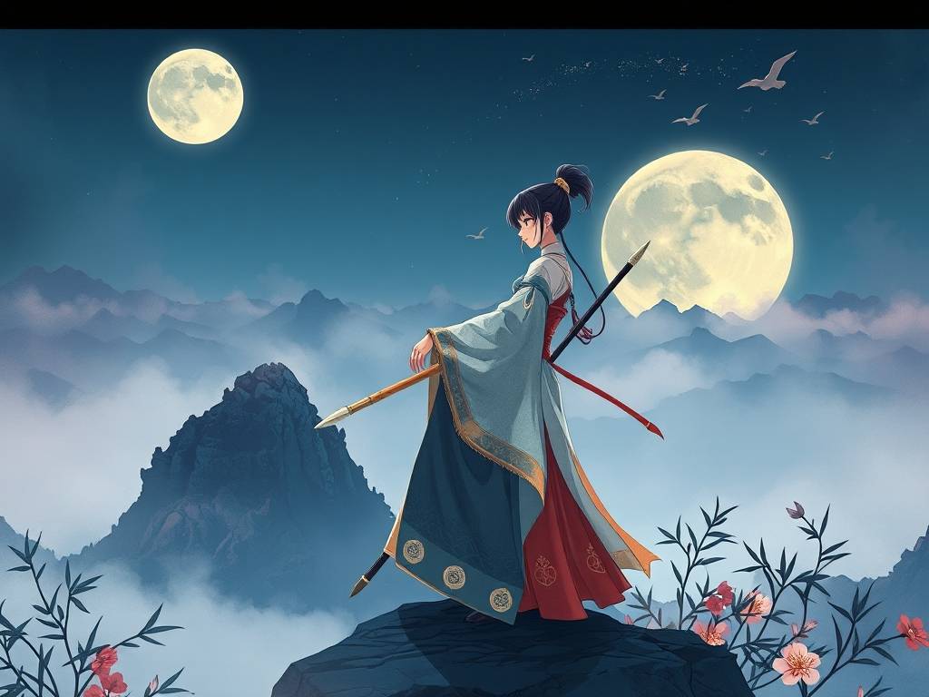天龙八部情侣，虚拟江湖中的浪漫传奇与天龙SF的情感羁绊  第3张