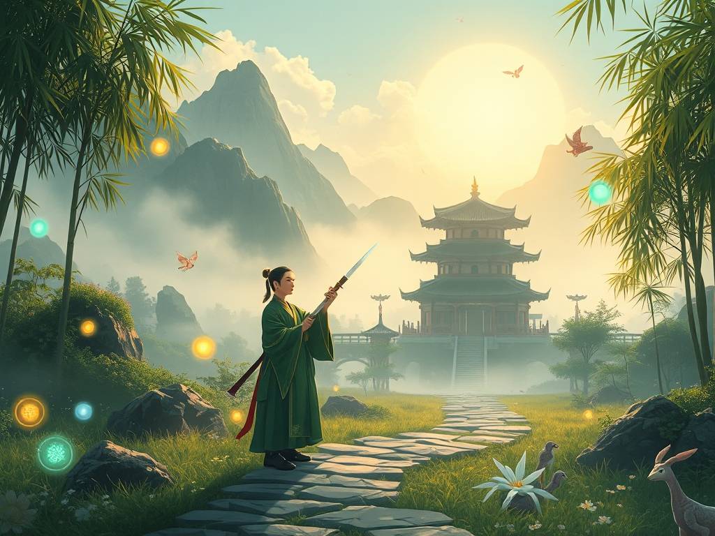 天龙八部SF公益版，重温经典武侠世界的纯净体验  第2张