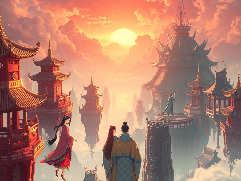 天龙八部SF与画江湖，虚拟武侠世界的双重魅力  第2张