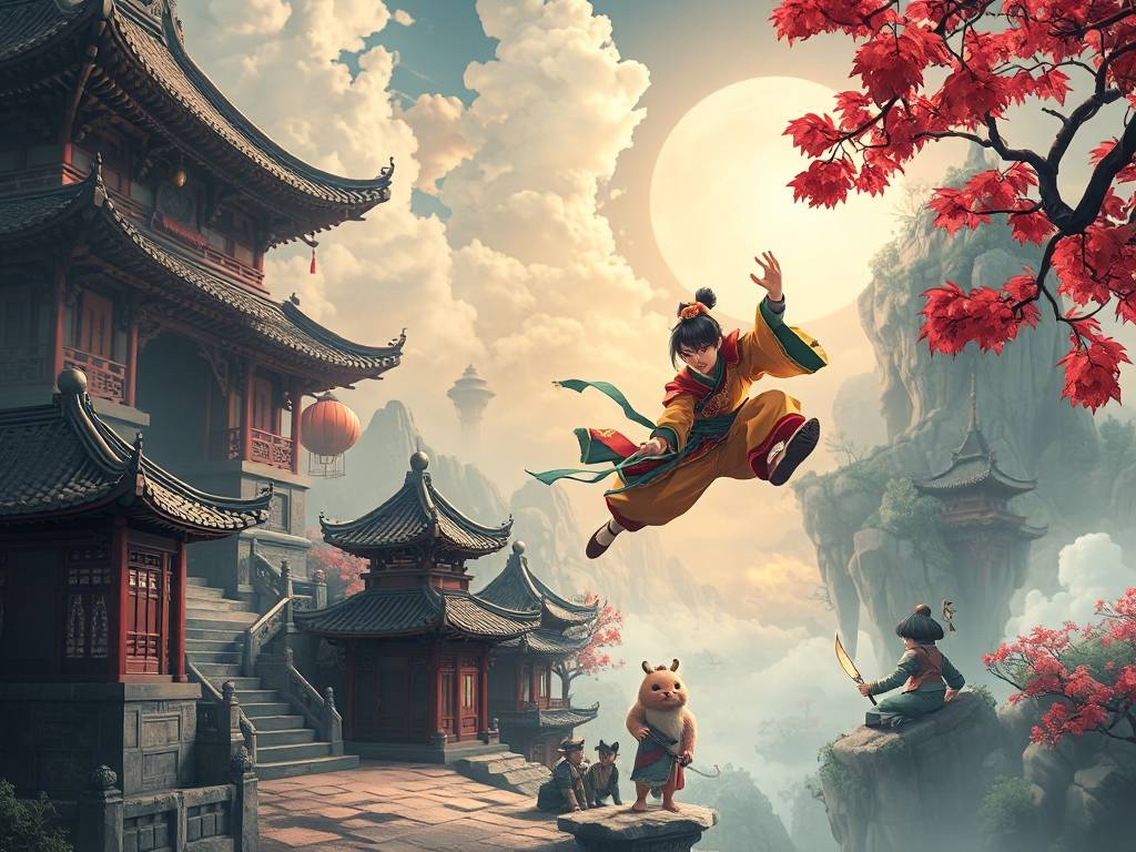 天龙八部SF与画江湖，虚拟武侠世界的双重魅力  第5张