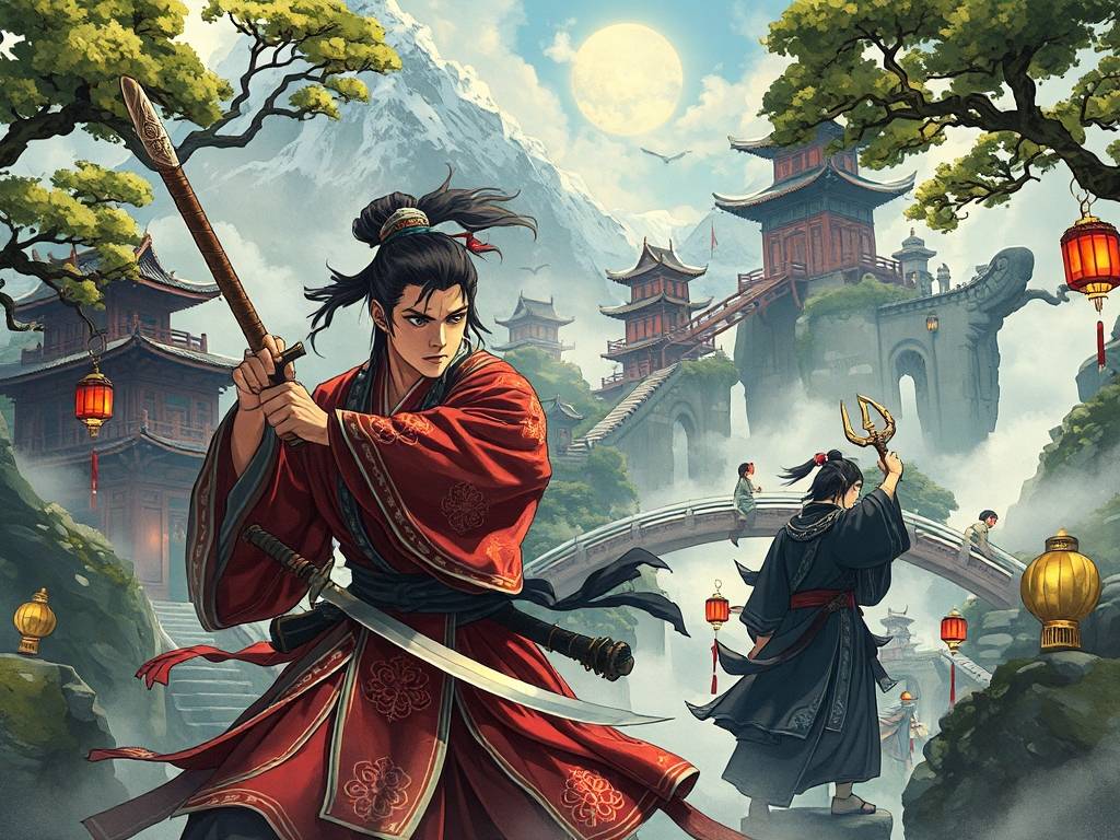 天龙八部公SF发布网，探索经典武侠游戏的私服世界  第2张