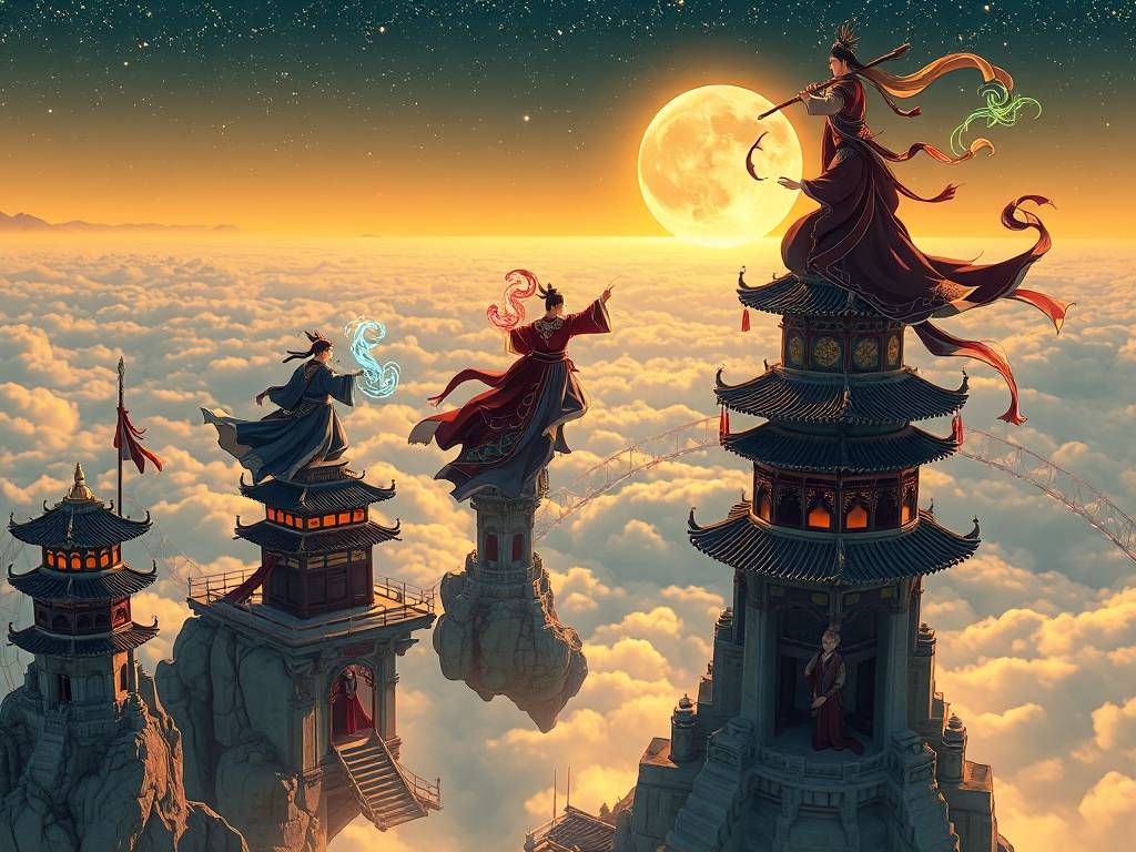 天龙八部SF神域，虚拟江湖中的武侠梦