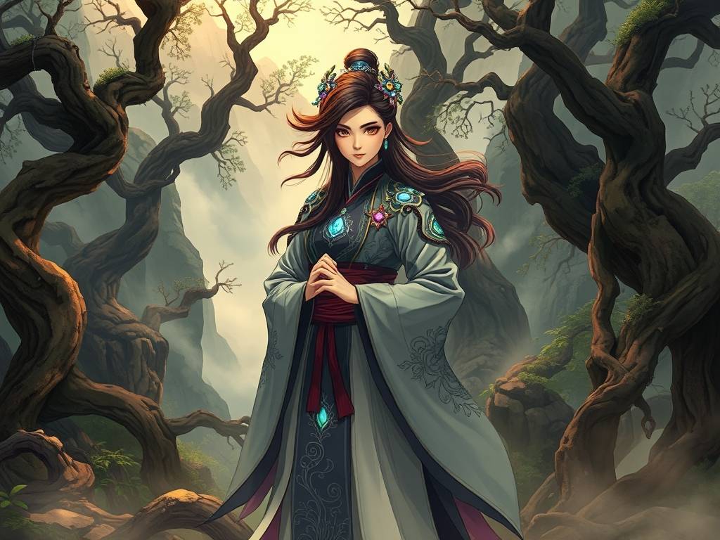 天龙八部私服中的峨眉派，宝石镶嵌的艺术与策略