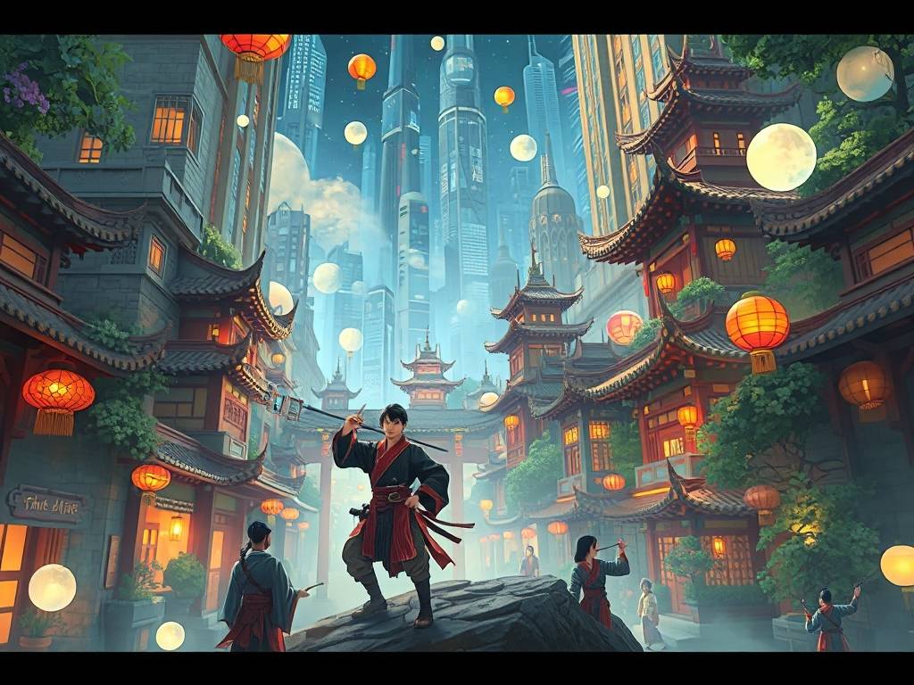 探秘SF天龙八部影视城，穿越武侠世界的奇幻之旅