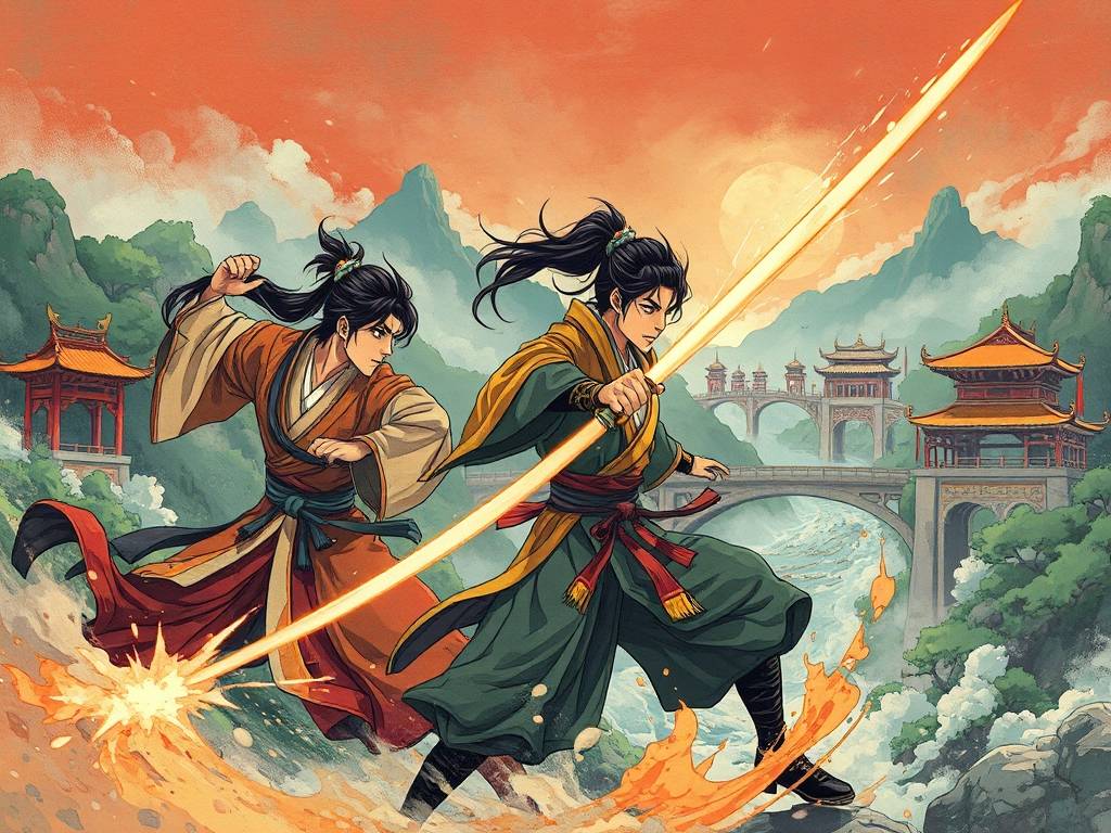 天龙八部私服战歌名，虚拟江湖中的热血战歌与文化符号  第4张