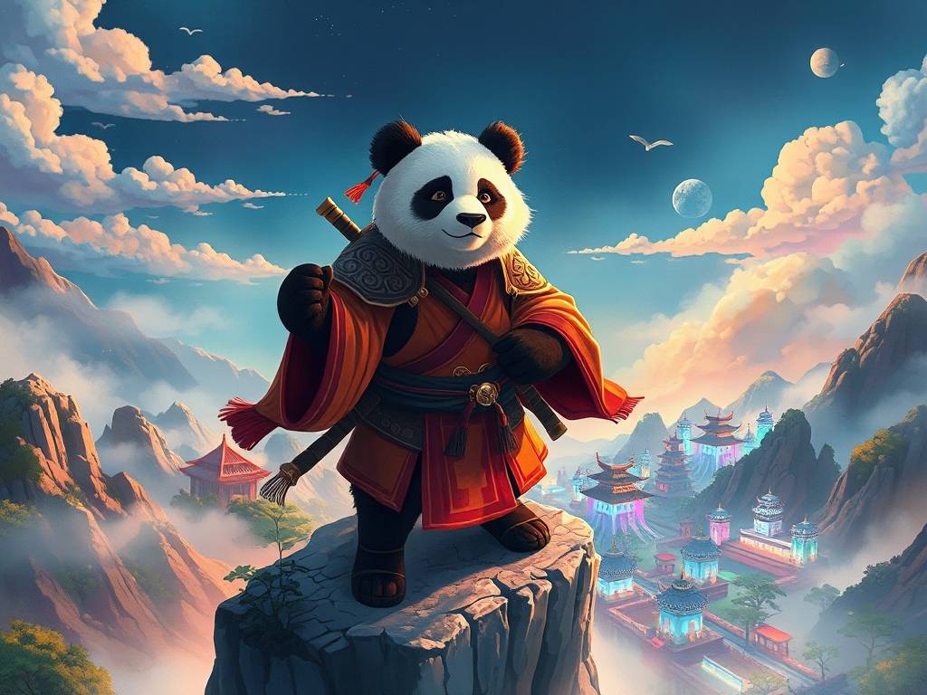 熊猫天龙八部SF发布网，武侠情怀与游戏私服文化的碰撞