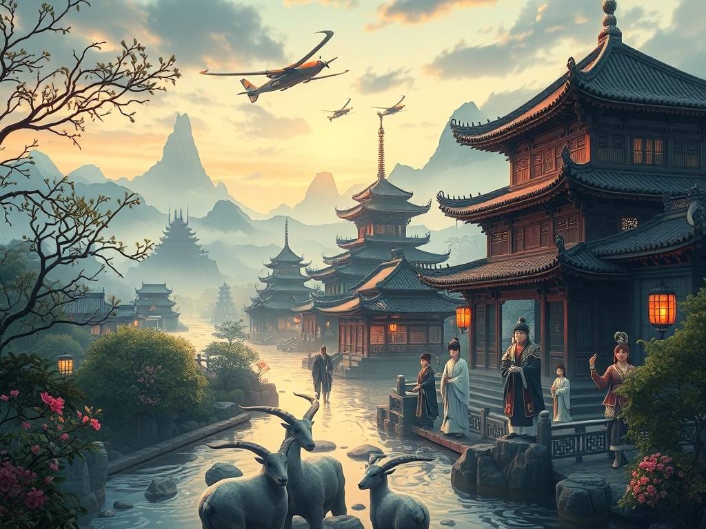 虚拟江湖的交汇，天龙八部SF与秦时明月的文化碰撞