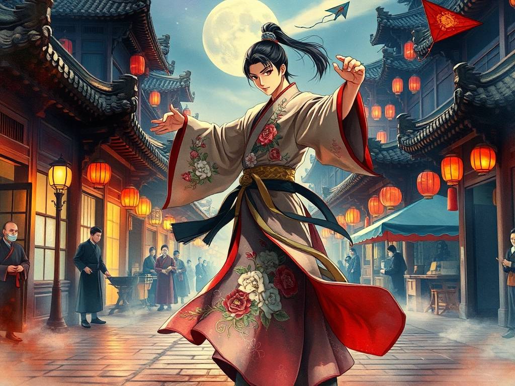 天龙八部宿命私服，虚拟江湖中的命运与自由